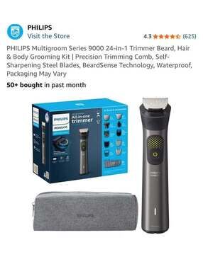 Philips Norelco All-in-One Electric 24-in-1 Beard, Hair and Body Trimmer
